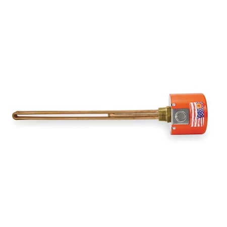 Screw Plug Immersion Heater,21-1/5 In. L