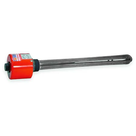 Screw Plug Immersion Heater,62-7/8 In. L