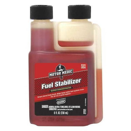 Fuel Stabilizer,Liquid,8 Oz. Container