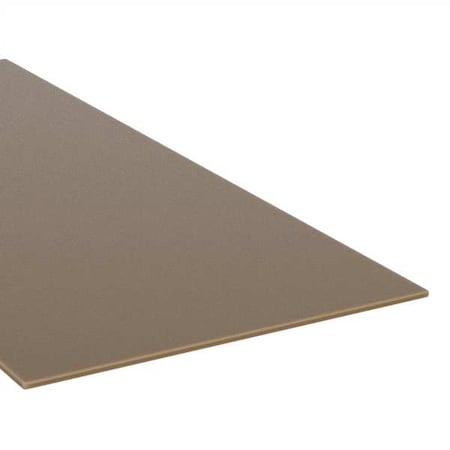 Brown Acetal Copolymer Sheet Stock 48 L X 12 W X 0.750 Thick