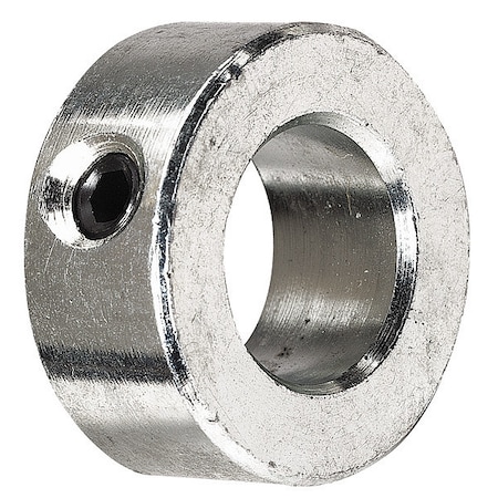 Shaft Collar,Set Screw,1/4 In,St,PK100