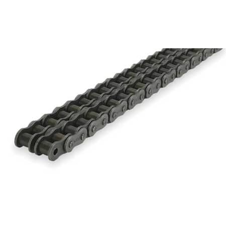 Roller Chain,Riveted,100-2 ANSI,10 Ft.