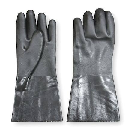 14 Chemical Resistant Gloves, PVC, XL, 1 PR