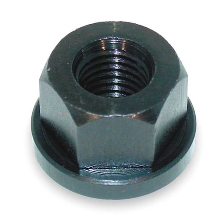 Swivel Flange Nut, 5/8-11, Steel, Not Graded, Black Oxide, 1-1/16 In Hex Wd, 21/32 In Hex Ht