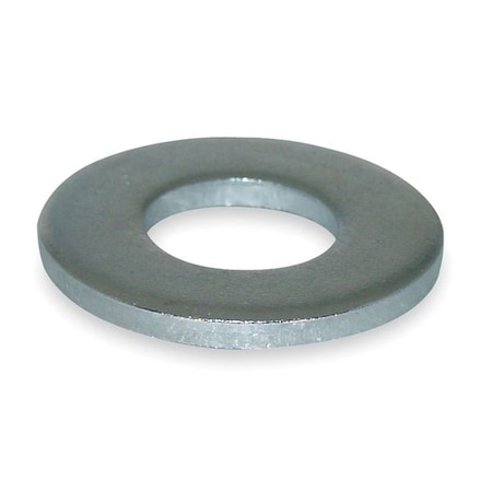 Flat Washer, Fits Bolt Size 1-1/2 In ,Steel Zinc Plated Finish, 21 PK