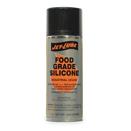 Food Grade Silicone Lubrcnt,Aerosol,12oz