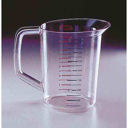Polycarbonate Measuring Cup,2 Quarts