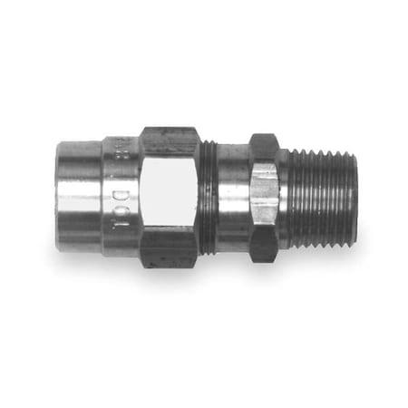 Male Connector Fitting,3/8-18,Brass