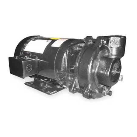 Cast Iron 2 HP Centrifugal Pump 208-230/460V