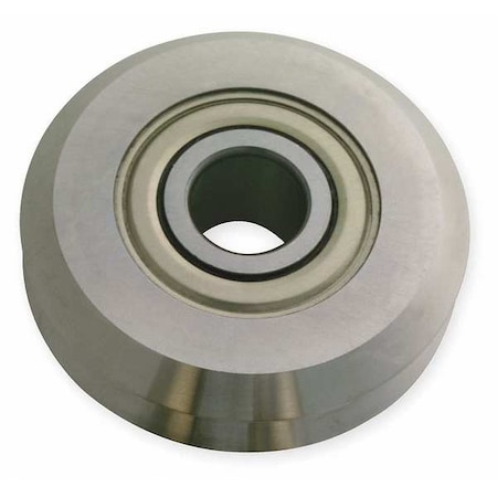 V-Guide Wheel Bearing,Bore 0.3750 In