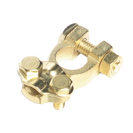 Battery Terminal,6 To 2/0ga,Brass,PK25