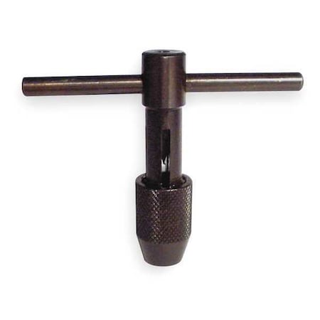 T Handle Tap Wrench,Fixed,1/16 To 1/4 In