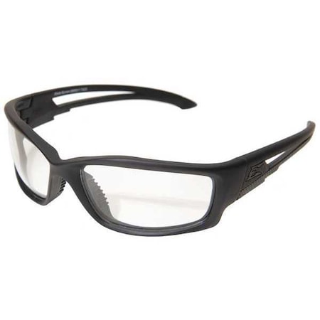 Safety Glasses, Wraparound Clear Polycarbonate Lens, Anti-Fog, Scratch-Resistant