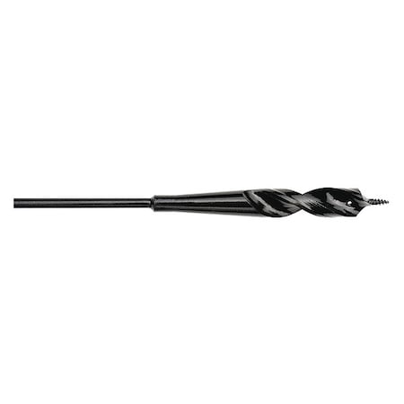 Flexible Drill Bit,9/16in.Dia.x24in.L