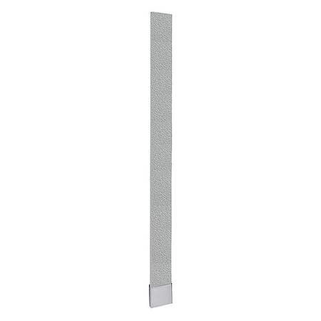 82 X 12 OHB Partition Pilaster, Polymer, Gray