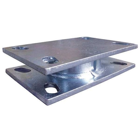 1500 Lb. Capacity Steel Turntable Swivel Section 4-1/2 X 6-1/2 Plate