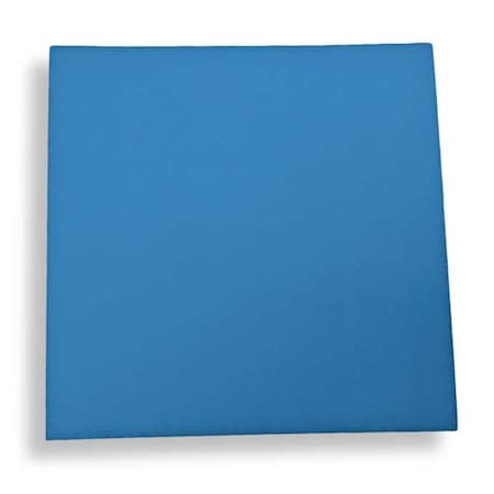Foam Sheet, Crosslink, 24 In W, 48 In L, 1/4 In Thick, Blue