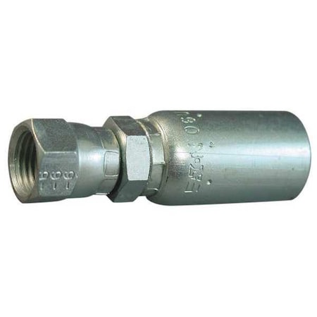 Hydraulic Hose Fitting,Crimpable,PK2