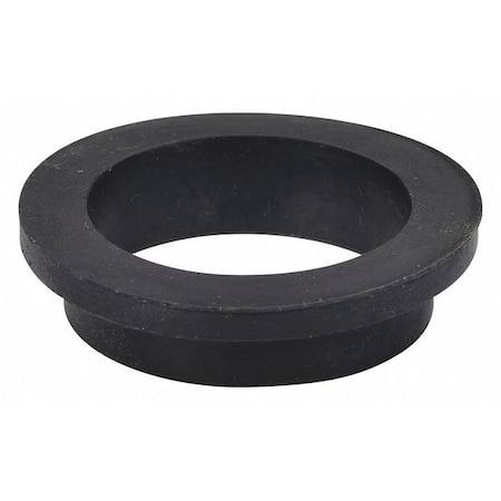 Flange Spud Washer, Toilet, Rubber, Black