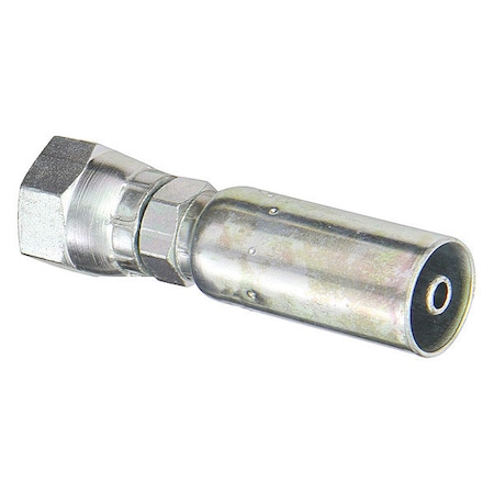 Crimp Fitting,Straight,1/4 ID,BSP