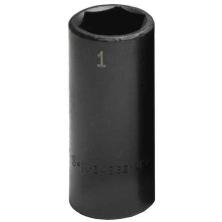 Impact Socket, 1/2 Drive, 32mm Size, SAE Or Metric: Metric