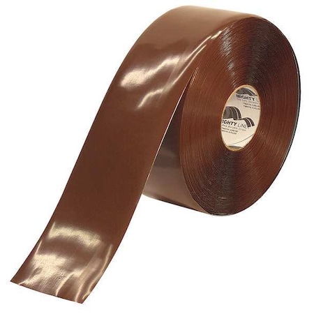 Industrial Floor Tape,Roll,Brown,Vinyl