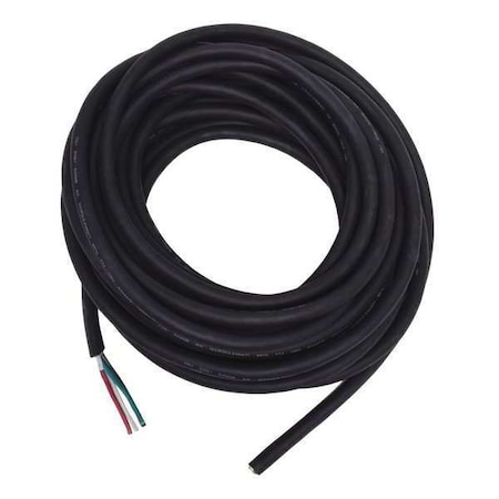 12 AWG 4 Conductor Portable Cord 300V 50 Ft. BK