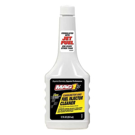 12 Oz Fuel Injection And Carb Cleaner Pour Bottle