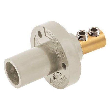 Receptacle,Wht,8-2,Male,Taper Nose