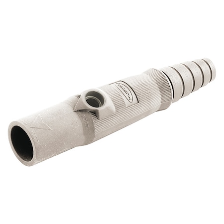 Single Pole Connector,Male,White