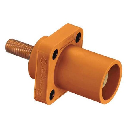 Receptacle,4-4/0,Male,Org,Stud,Taper