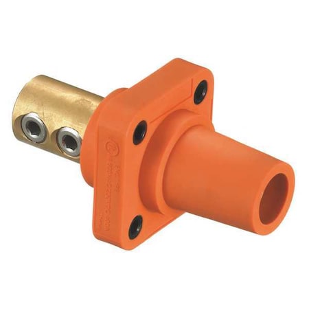 Receptacle,Orng,Female,4-4/0,Taper Nose