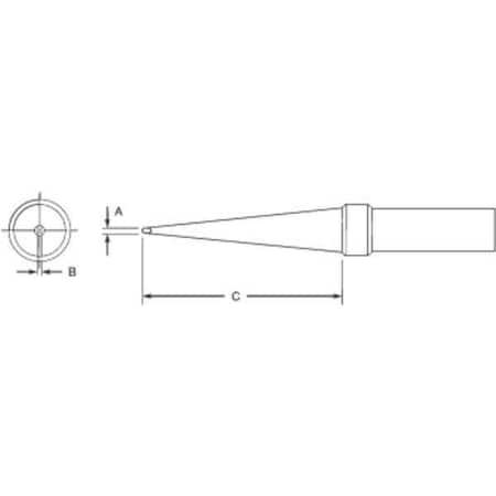 Soldering Tip,Screwdriver,1.2mm