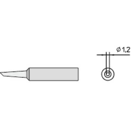 Soldering Tip,Cylindrical,1.2mm