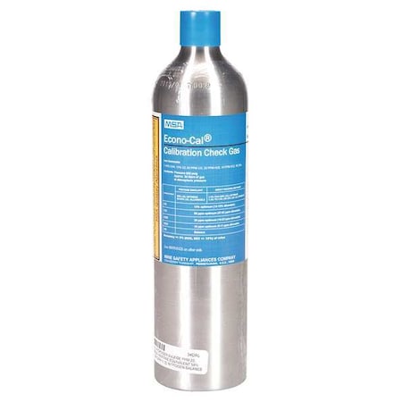 Calibration Gas Cylinder, 5-Gas, 34L