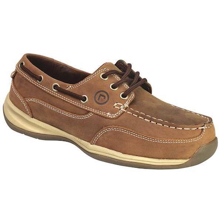 Boat Shoes,Steel,9M,PR