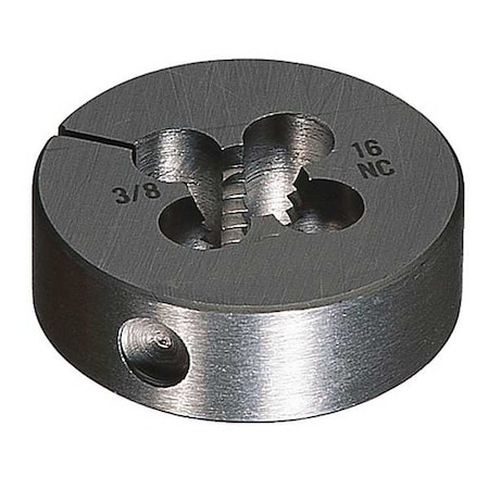 HSS Round Adjustable DIe 0710 Cle-Line 13/16In Outer Diameter #6-32UNC