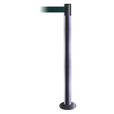Fixed Barrier Post With Belt,Green