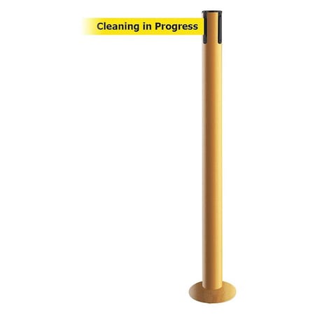 Fixed Barrier Post With Belt,13 Ft. L