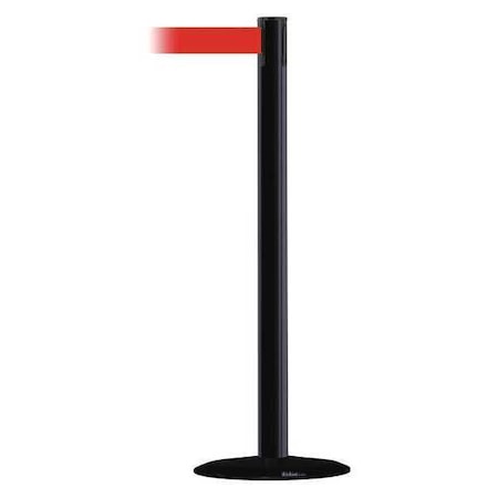 Barrier Post With Belt,7-1/2 Ft. L