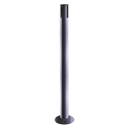 Receiver Post,36-1/2In H,Gray Hammertone