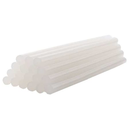 Hot Melt Adhesive, Clear, 7/16 In Diameter, 60 Sec Begins To Harden