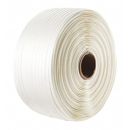 Strapping Poly Woven Cord,1/2,3900ft