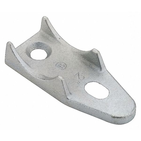 Clamp Back, Malleable Iron, Size 3