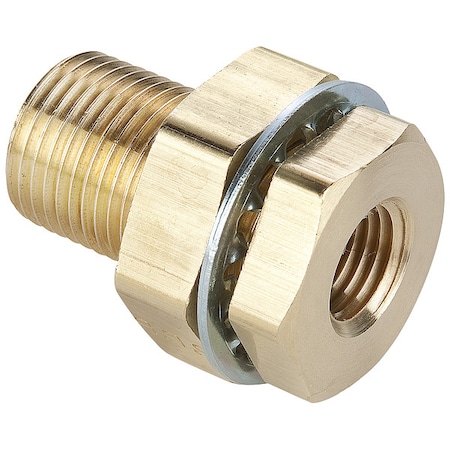 Brass Dryseal Pipe Fitting, FNPT X MNPT, 1/2 Pipe Size