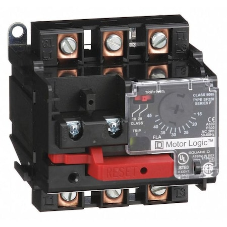 Ovrload Relay,15 To 45A,3P,600VAC,NEMA 2