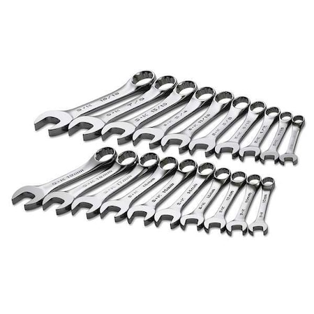 Sk Professional Tools Combo Wrench Set 3 8 15 16 10 19mm 20 Pc 86250