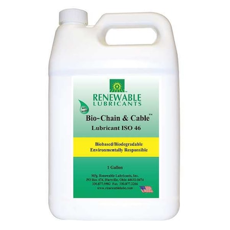 Chain & Cable Lubricant, 1 Gal.