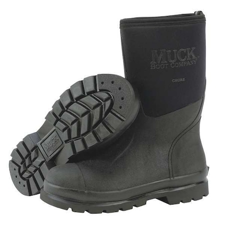 Boots,Size 16,12 Height,Black,Plain,PR