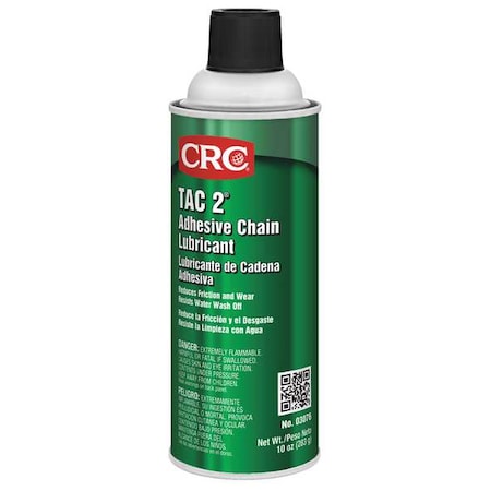 Adhesive Chain Lubricant, Aerosol, 16 Oz.